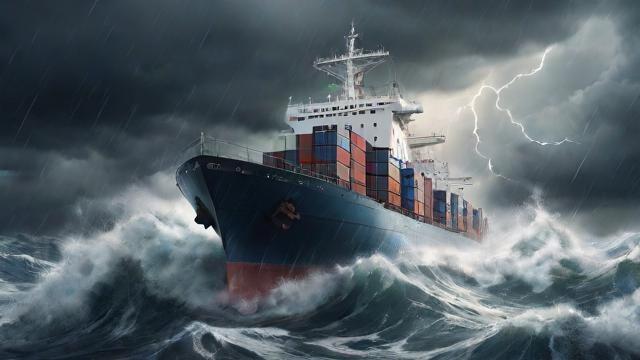 近期卑劣天气突袭，，，部分航线及集装箱船舶班期延误